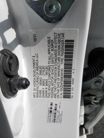 19XZE4F58NE009143 Honda INSIGHT EX
