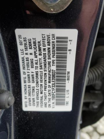 19XFC1F33LE208037 Honda CIVIC EX