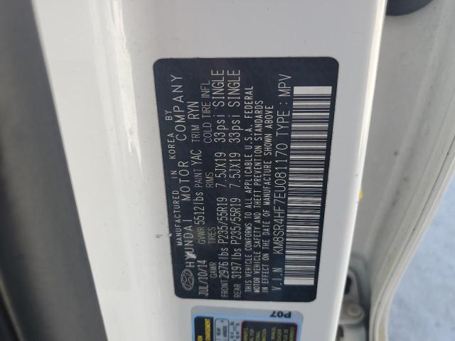 KM8SR4HF7EU081170 Hyundai Santa Fe Gls