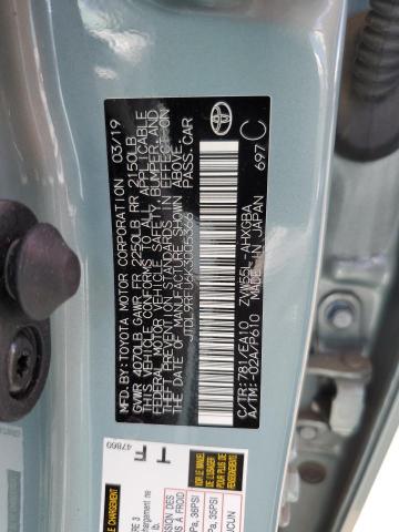 JTDL9RFU6K3005366 Toyota Prius