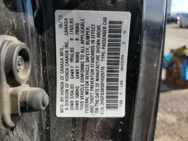 2HGFG3B50FH529776 Honda Civic Lx