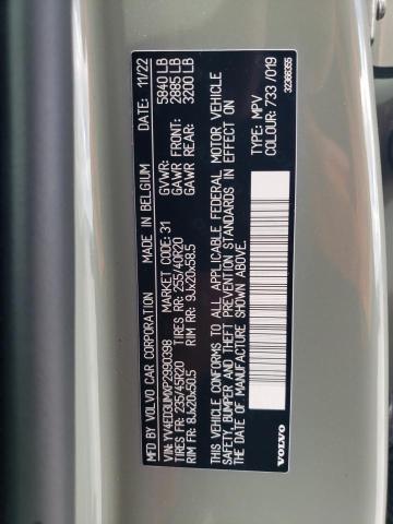YV4ED3UMXP2990398 Volvo Xc40 Recha