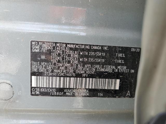 2T3A1RFV5MC146616 Toyota RAV4 XLE P