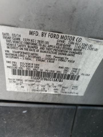 1FAHP2F86EG168785 Ford Taurus Limited