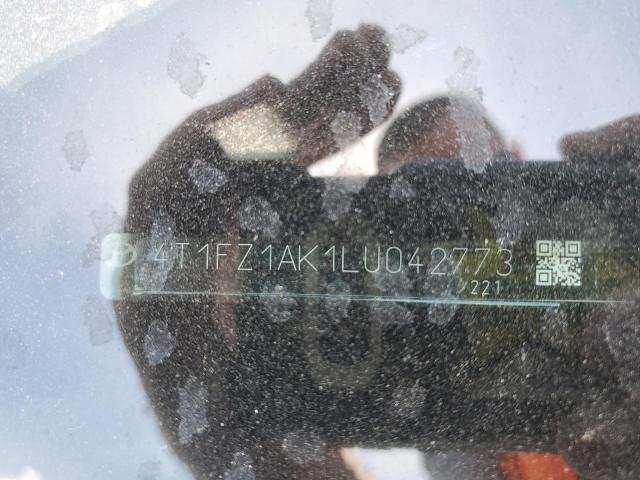 4T1FZ1AK1LU042773 Toyota CAMRY XLE