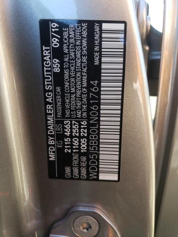 WDD5J5BB0LN061764 Mercedes-Benz Cla Amg 35
