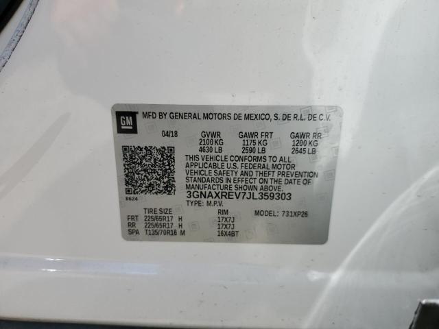3GNAXREV7JL359303 Chevrolet EQUINOX LS
