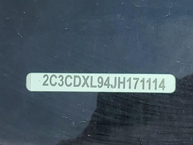 2C3CDXL94JH171114 Dodge Charger Srt Hellcat