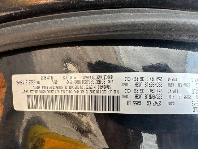 2C4RC1GG9JR310808 Chrysler Pacifica Limited