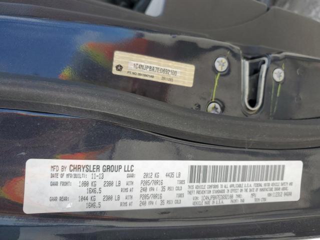 1C4NJPBA7ED692100 Jeep Patriot Sport
