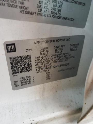 1GTRHAED9NZ509038 GMC Sierra C1500