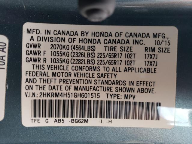 2HKRM4H51GH601515 Honda CR-V EX
