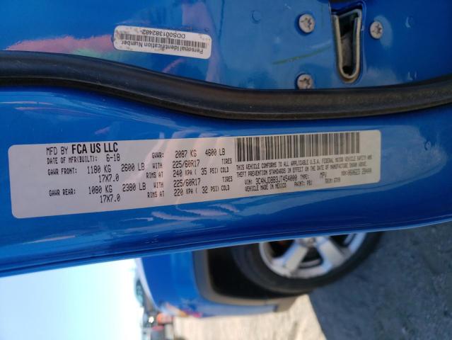 3C4NJDBB3JT454000 Jeep Compass Latitude