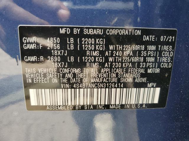 4S4BTANC5N3126414 Subaru OUTBACK LI