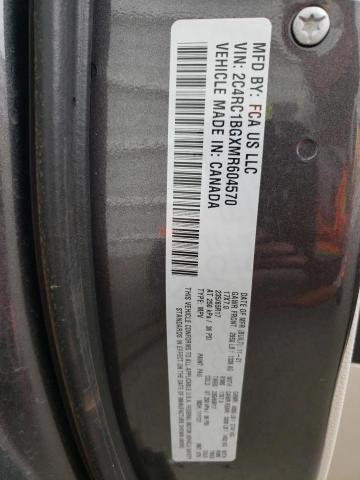 2C4RC1BGXMR604570 Chrysler Pacifica Touring L