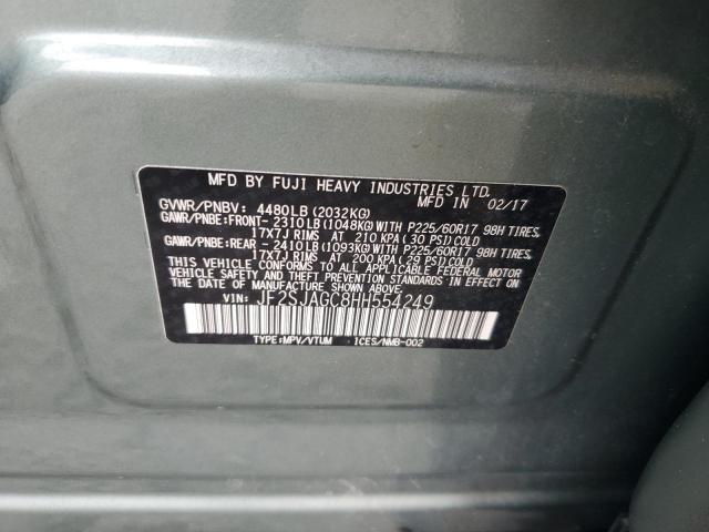 JF2SJAGC8HH554249 Subaru FORESTER 2