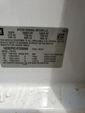 1GCRCPEC1FZ295866 Chevrolet Silverado C1500