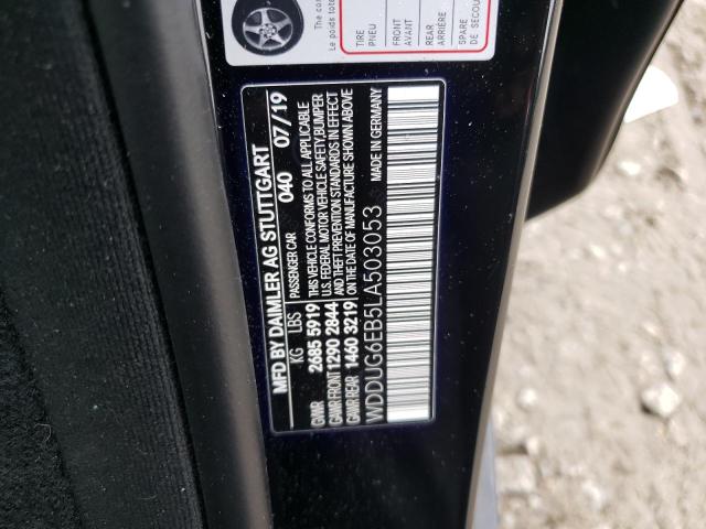 WDDUG6EB5LA503053 Mercedes-Benz S 450 4mat
