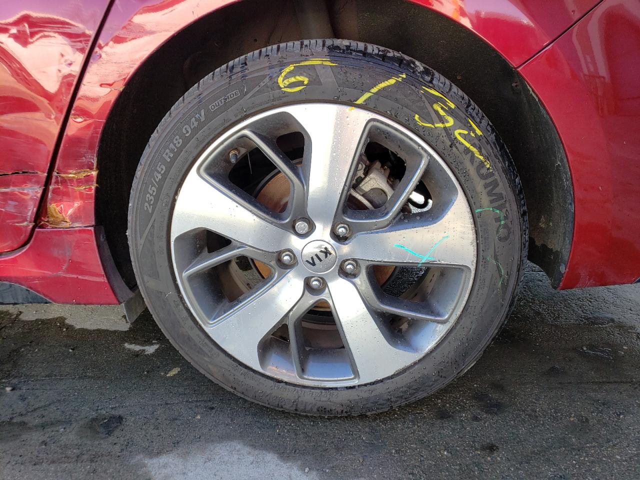 5XXGT4L35KG363494 KIA Optima Lx