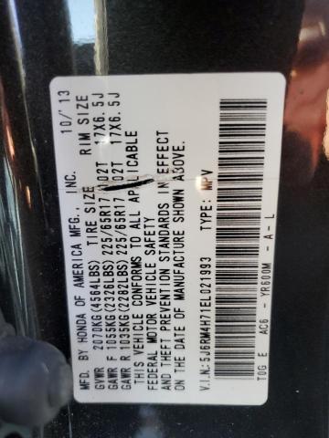 5J6RM4H71EL021993 Honda CR-V EXL