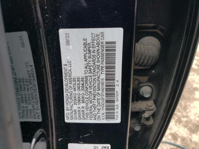 1HGCV2F37NA016615 Honda Accord Sport