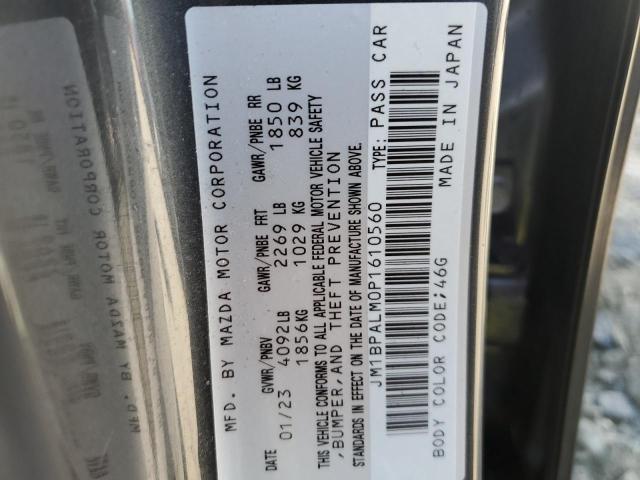 JM1BPALM0P1610560 Mazda 3 Preferred
