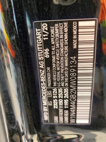 W1N4M4GB2MW089134 Mercedes-Benz GLB 250