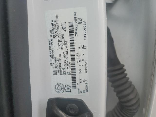 1FTFW1EG1GFC85562 Ford F150 Supercrew