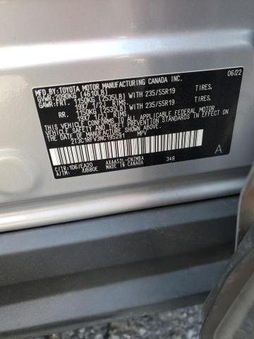 2T3C1RFV3NC195291 Toyota RAV4 XLE P