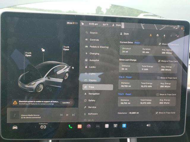 5YJ3E1EA0JF158136 Tesla MODEL 3