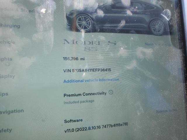 5YJSA1H11EFP36415 Tesla MODEL S