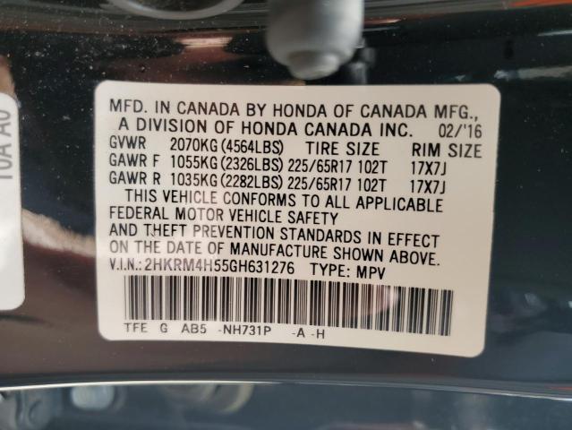 2HKRM4H55GH631276 Honda CR-V EX