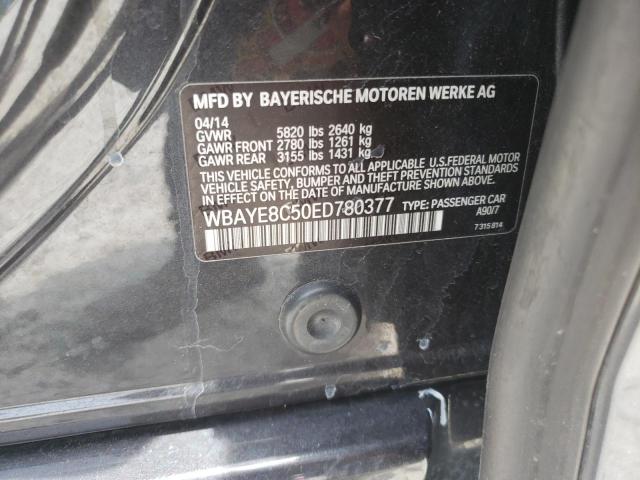 WBAYE8C50ED780377 BMW 750 LI