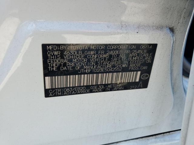 JTHBF1D23E5042552 Lexus IS 250