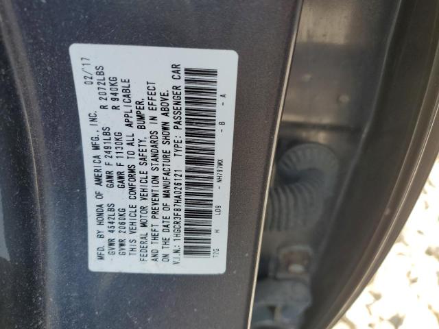1HGCR3F87HA026121 Honda ACCORD EXL