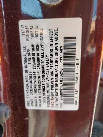 7FARW2H8XJE006245 Honda CR-V EXL