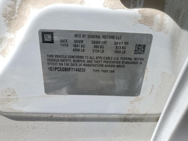 1G1PC5SB8F7144230 Chevrolet CRUZE LT