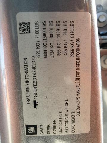 1GCUYEED1KZ402370 Chevrolet Silverado