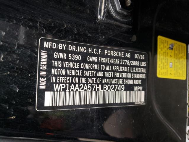 WP1AA2A57HLB02749 Porsche Macan
