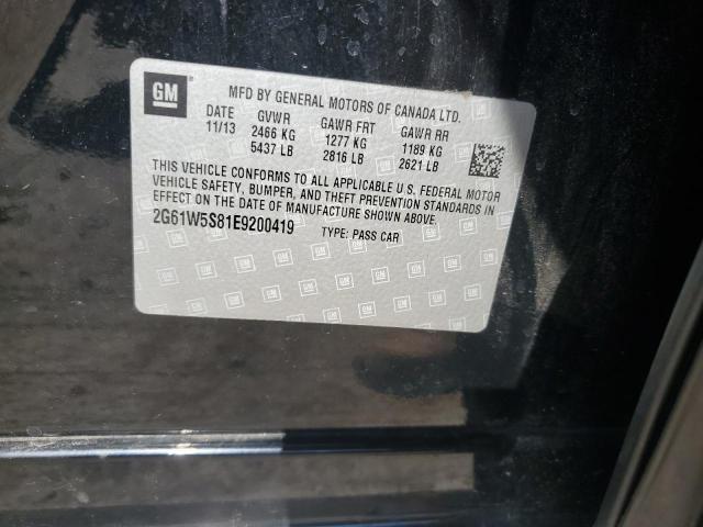 2G61W5S81E9200419 Cadillac Xts Vsport Platinum