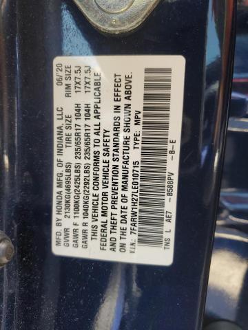 7FARW1H27LE010715 Honda CR-V LX