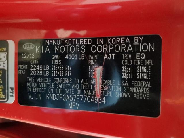 KNDJP3A57E7704934 KIA SOUL +