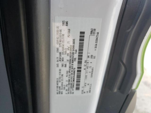 1FTBW2CM4KKA98670 Ford TRANSIT T-