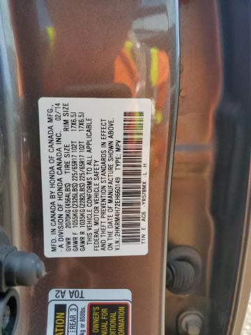2HKRM4H72EH660149 Honda CR-V EXL