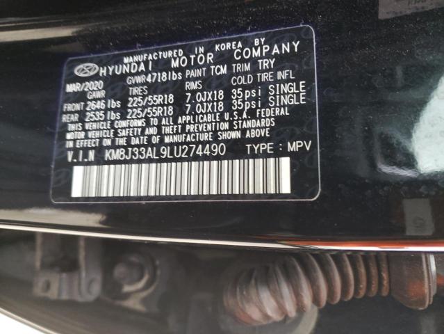 KM8J33AL9LU274490 Hyundai Tucson Limited