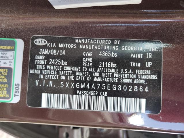 5XXGM4A75EG302864 KIA Optima Lx