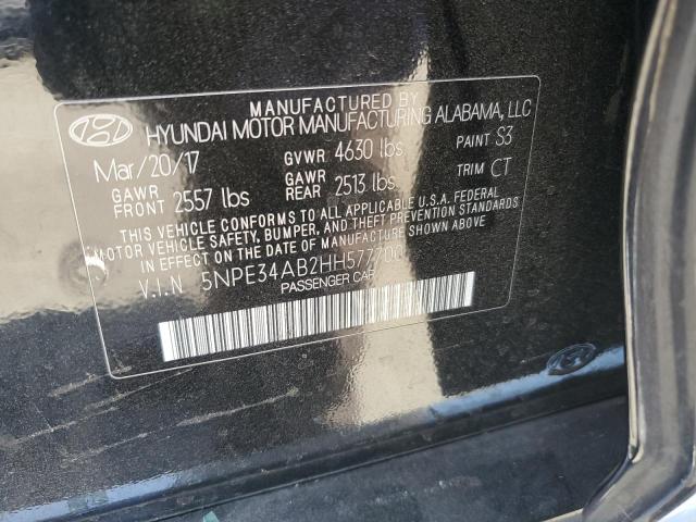 5NPE34AB2HH577700 Hyundai Sonata Sport