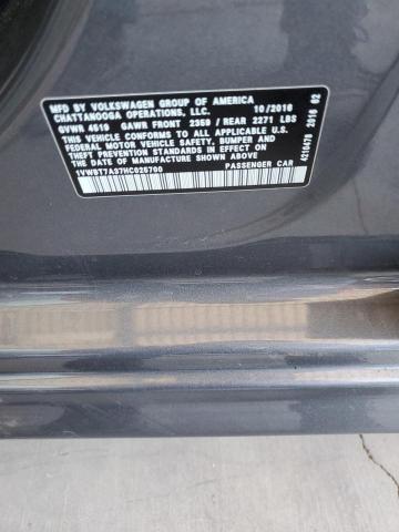 1VWBT7A37HC025700 Volkswagen PASSAT SE