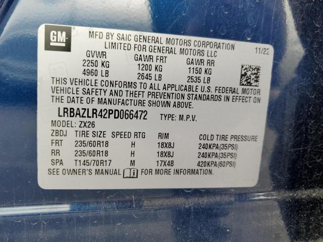 LRBAZLR42PD066472 Buick Envision Preferred