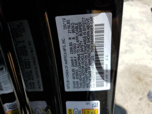 1HGCV1F32KA095875 Honda ACCORD SPO